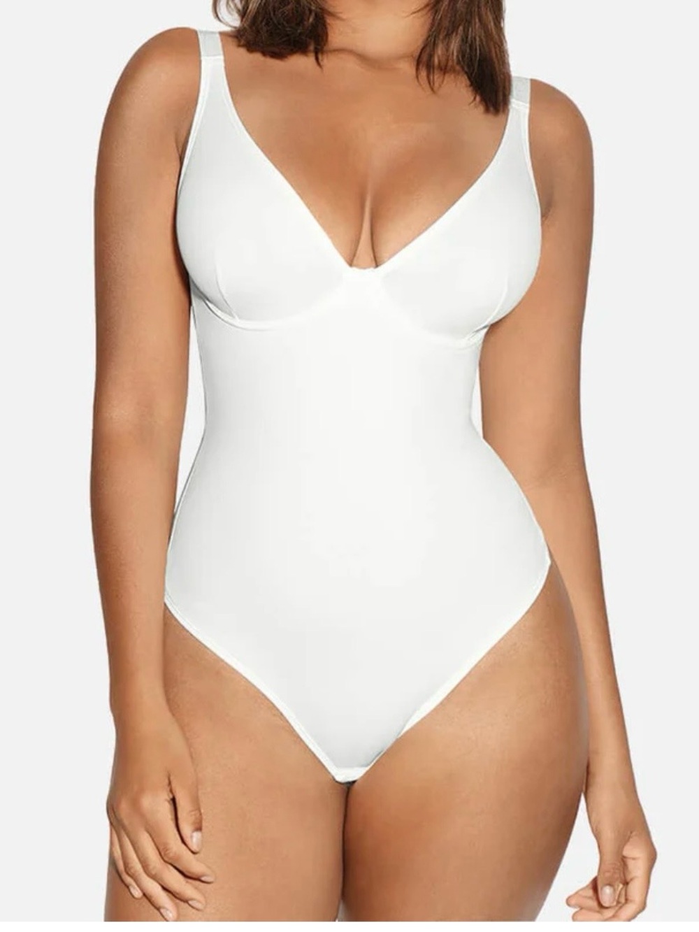 FeelinGirl Deep V Neck Shapewear Bodysuit
Tummy Control